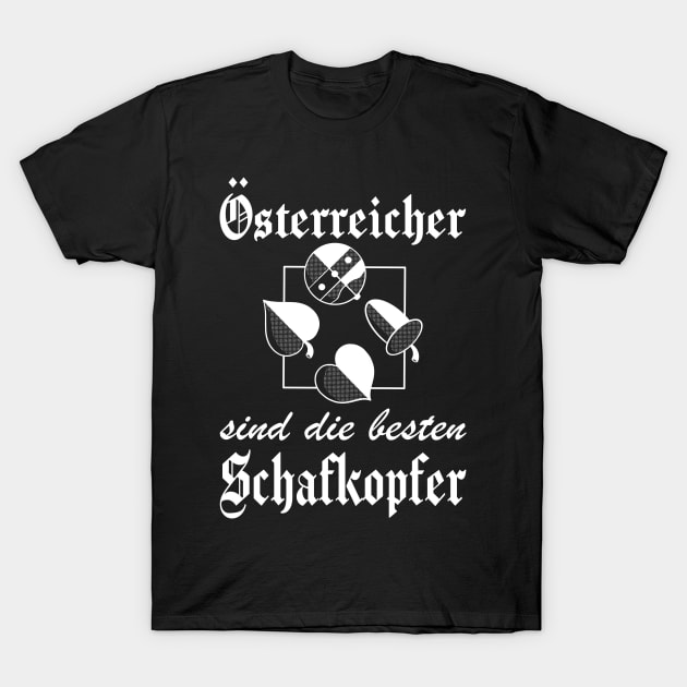 Schafkopf Austria Bayrsiche Cards Gift T-Shirt by Jackys Design Room